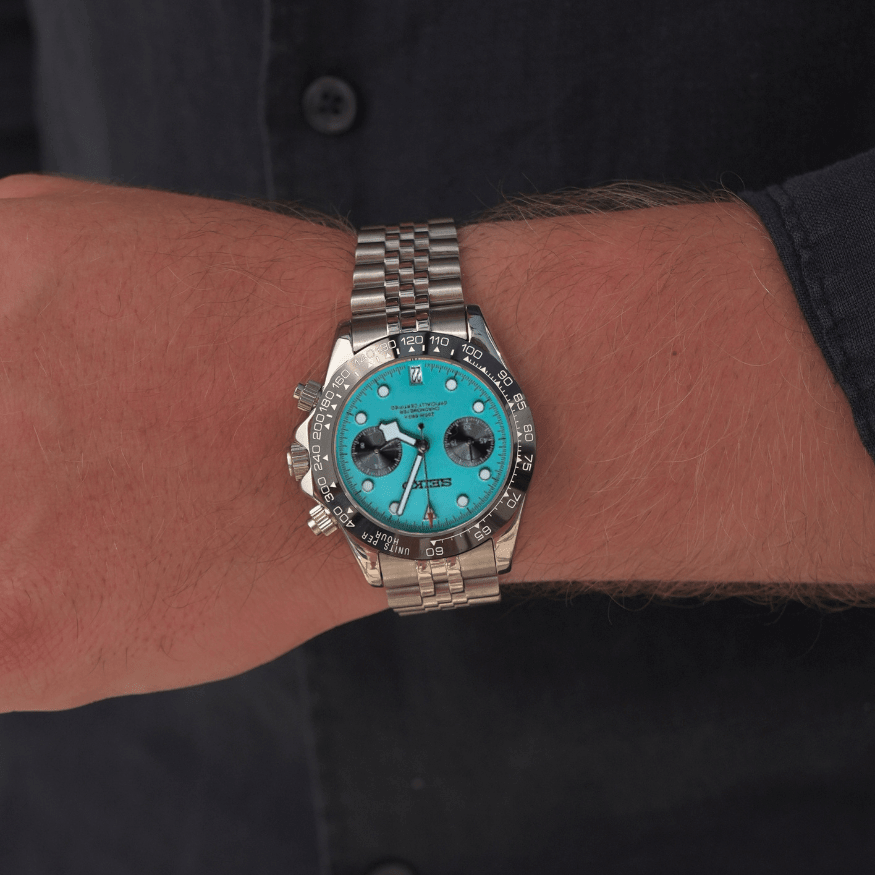 TUDEIKO Chrono Miami Blue