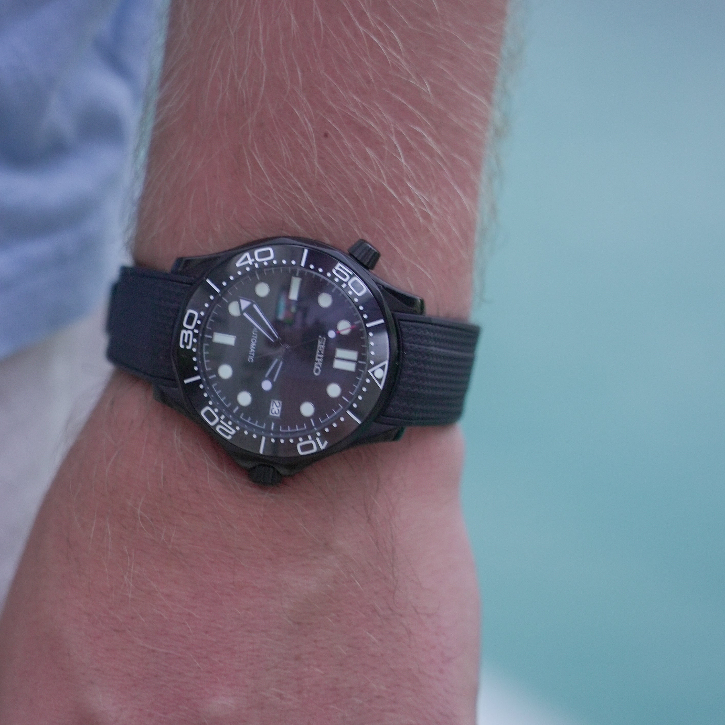 Seikomaster All Black