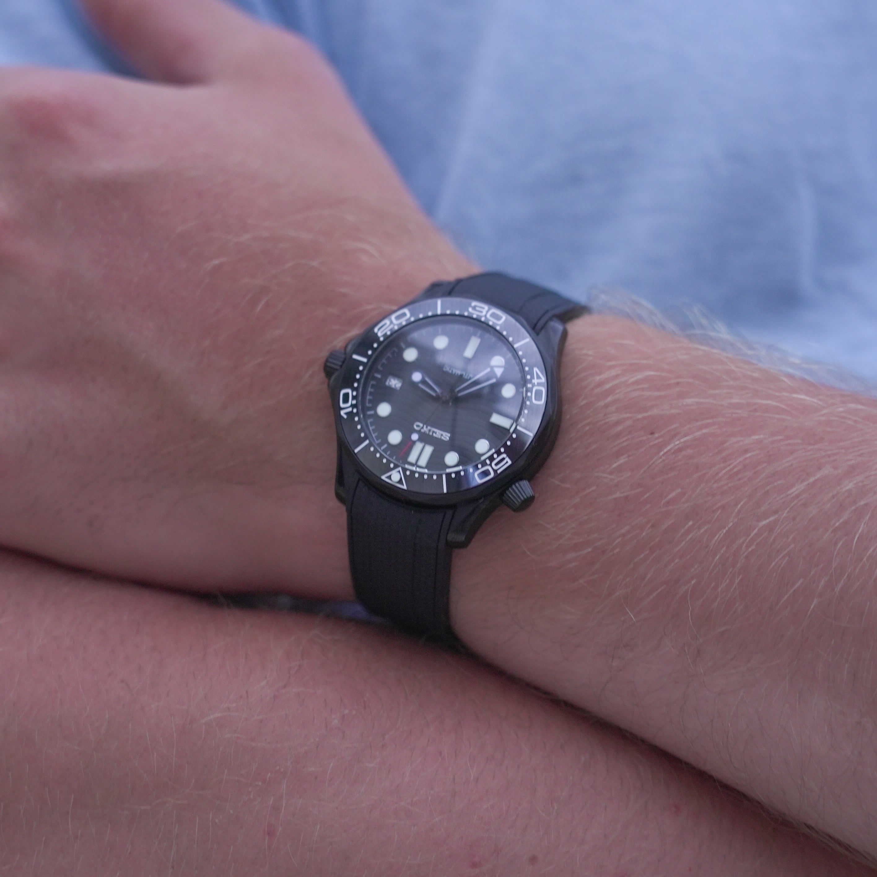 Seikomaster All Black