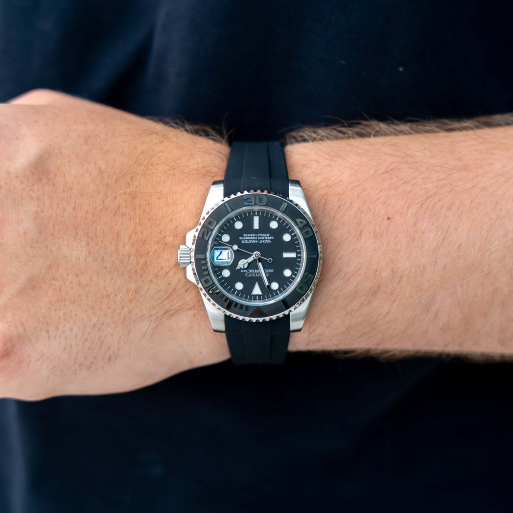 Seikomariner Black Rubber