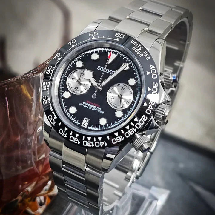 TUDEIKO Chrono Racing Black